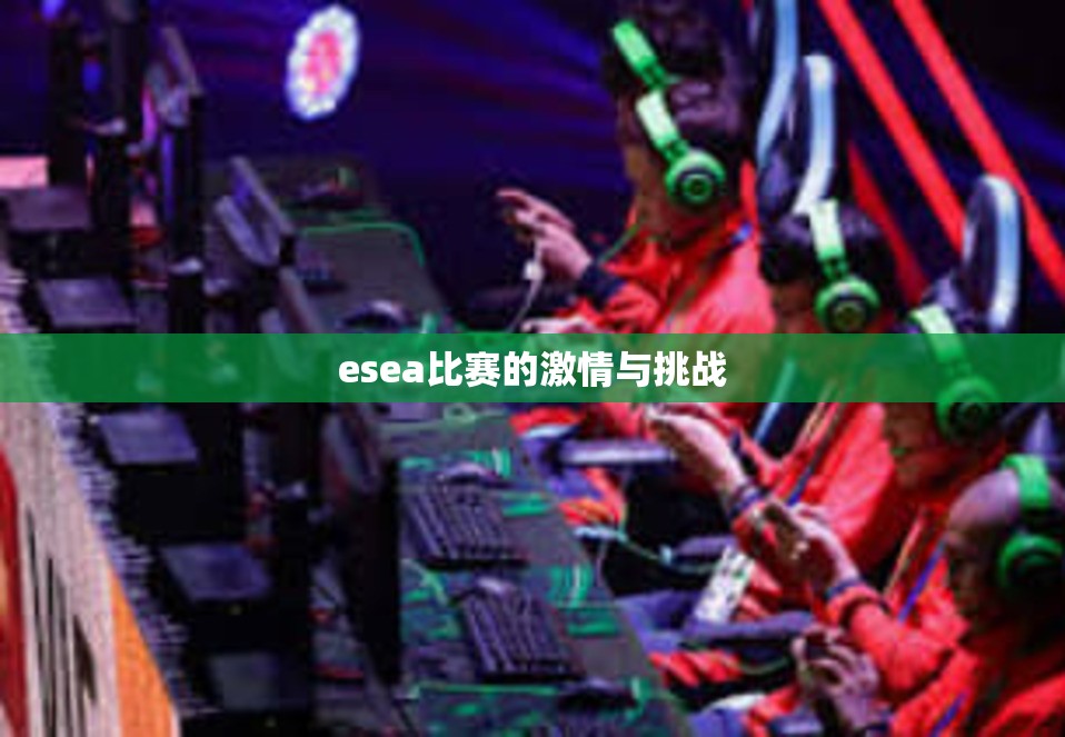 esea比赛的激情与挑战